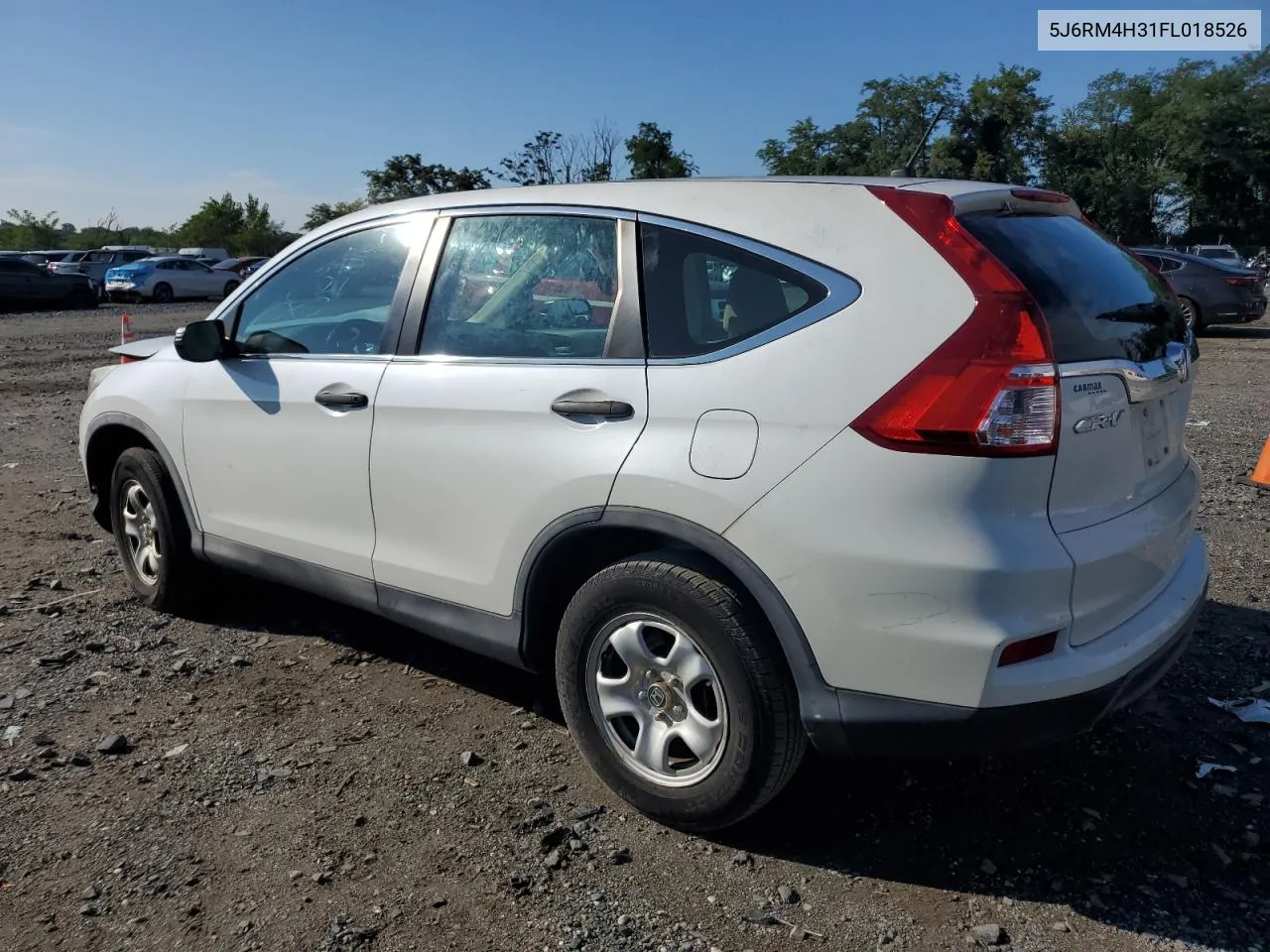 2015 Honda Cr-V Lx VIN: 5J6RM4H31FL018526 Lot: 67578384