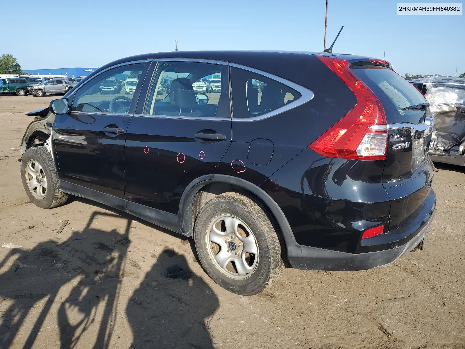 2HKRM4H39FH640382 2015 Honda Cr-V Lx