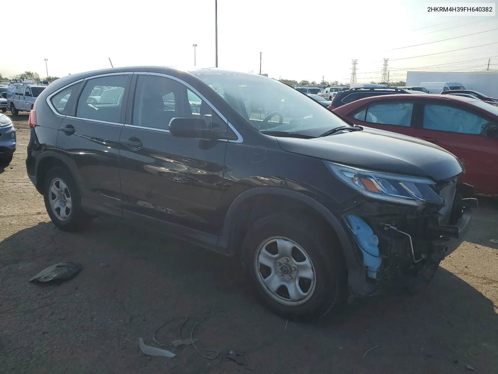 2HKRM4H39FH640382 2015 Honda Cr-V Lx