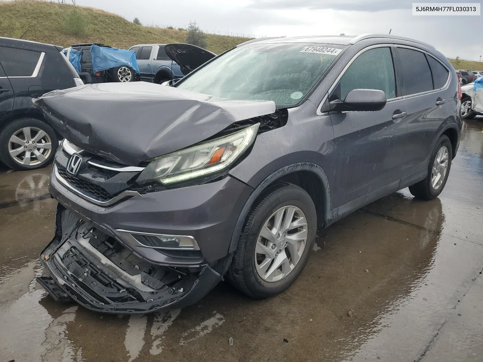 5J6RM4H77FL030313 2015 Honda Cr-V Exl