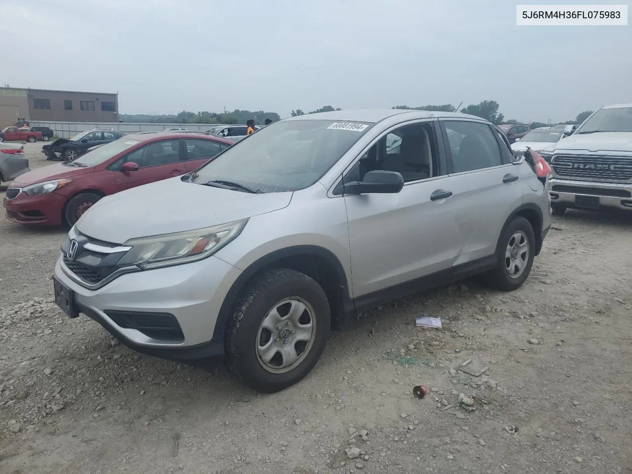 2015 Honda Cr-V Lx VIN: 5J6RM4H36FL075983 Lot: 68081994