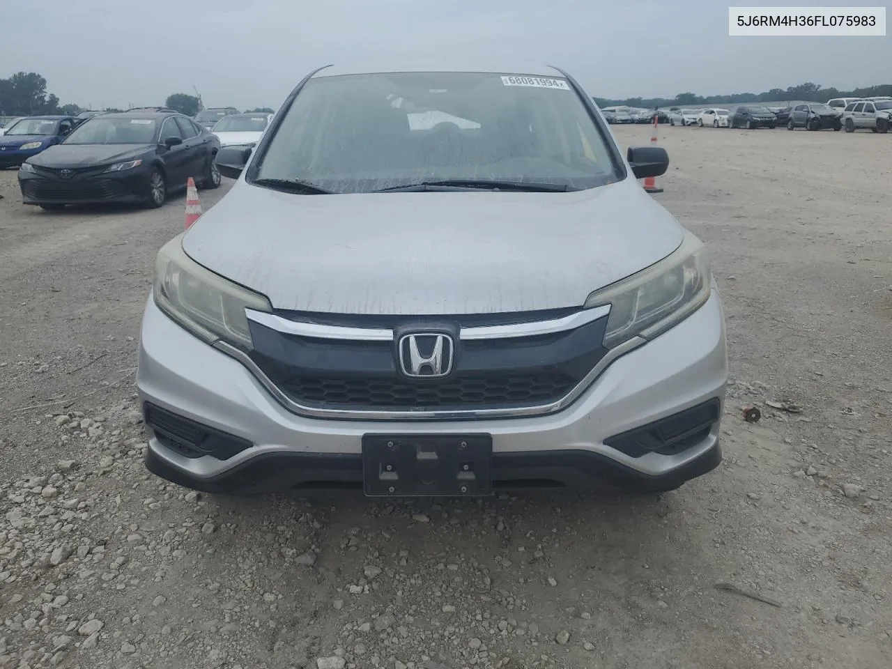 2015 Honda Cr-V Lx VIN: 5J6RM4H36FL075983 Lot: 68081994