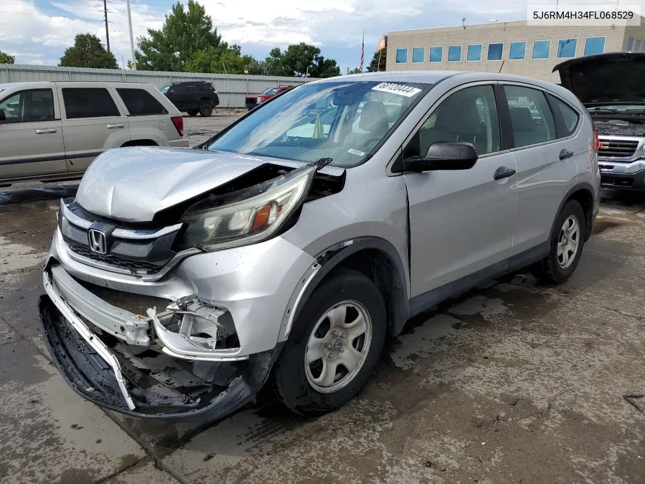 2015 Honda Cr-V Lx VIN: 5J6RM4H34FL068529 Lot: 68120444