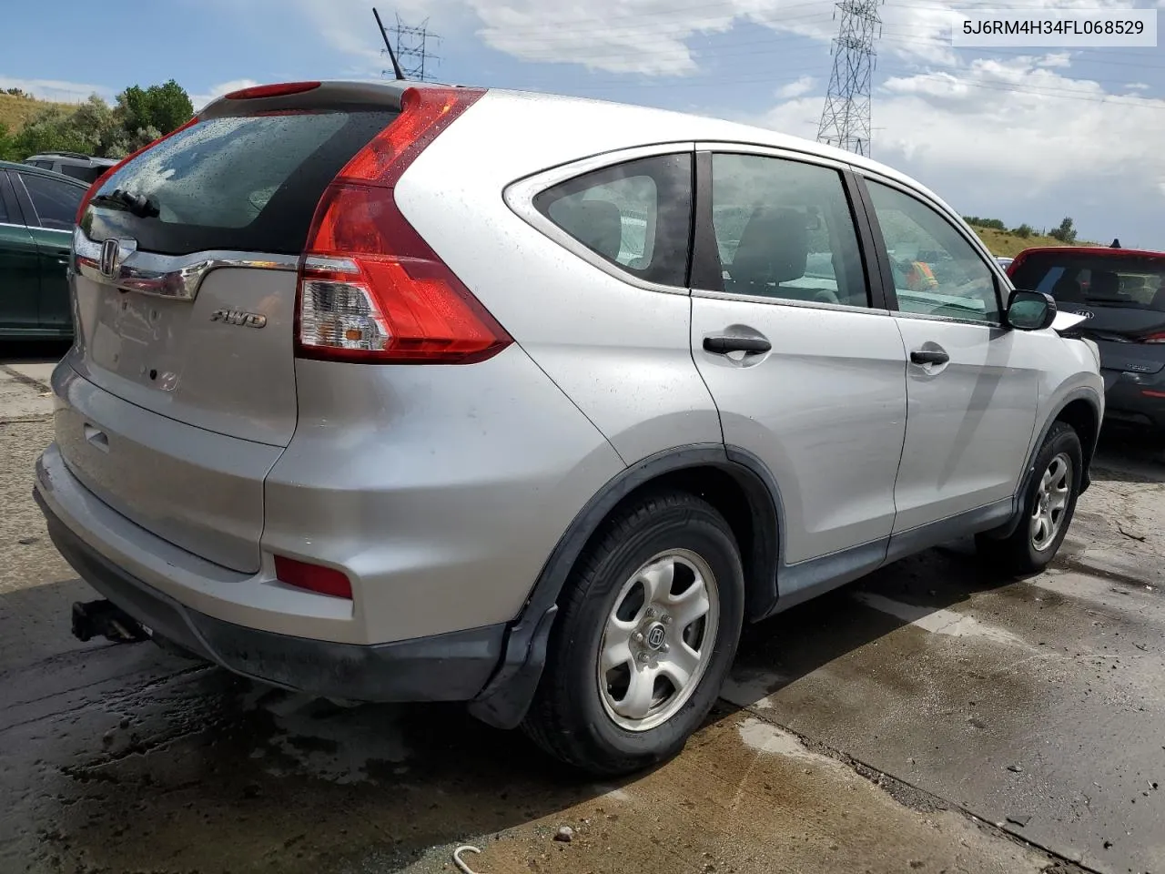 2015 Honda Cr-V Lx VIN: 5J6RM4H34FL068529 Lot: 68120444