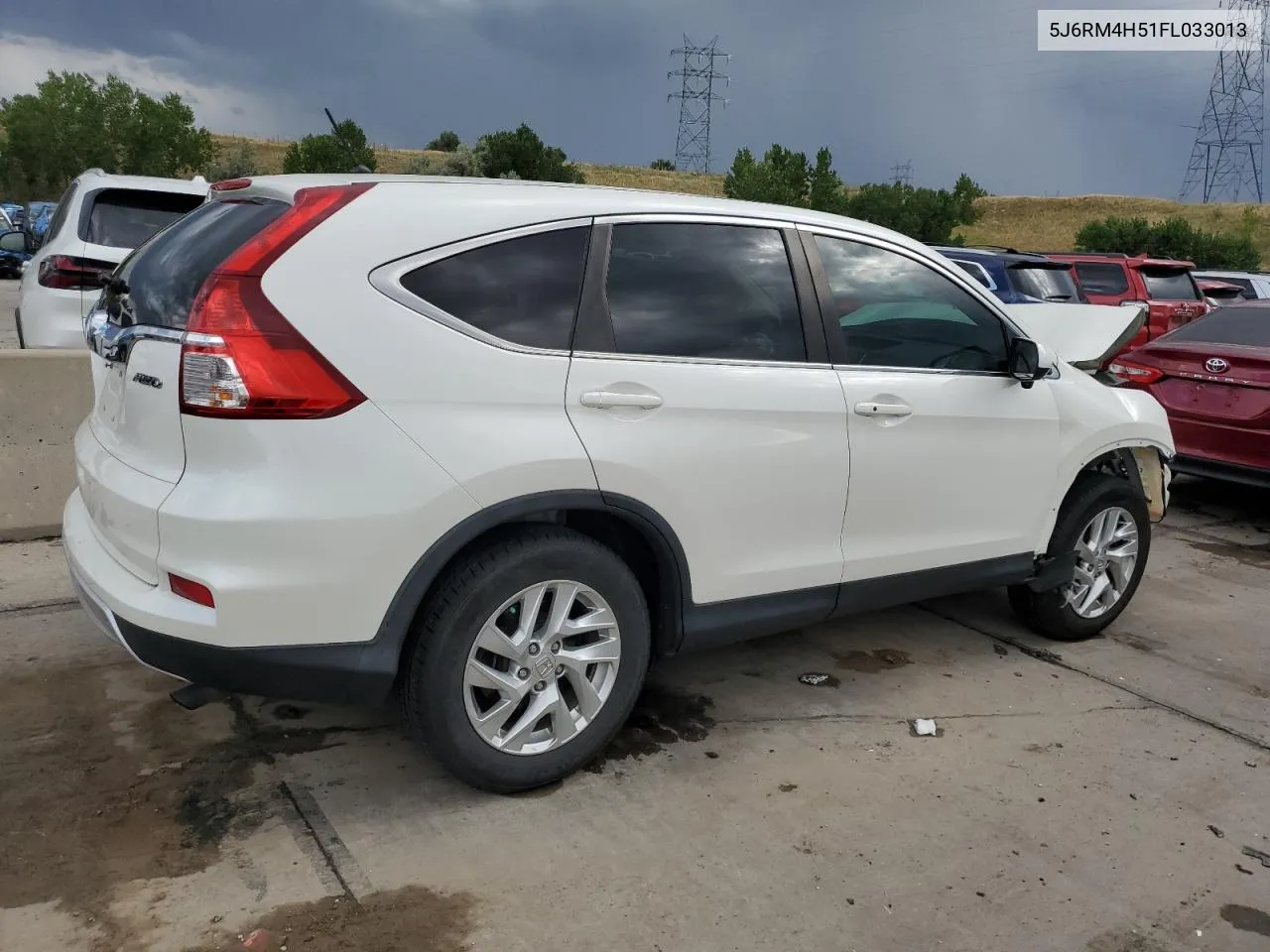 2015 Honda Cr-V Ex VIN: 5J6RM4H51FL033013 Lot: 68124184