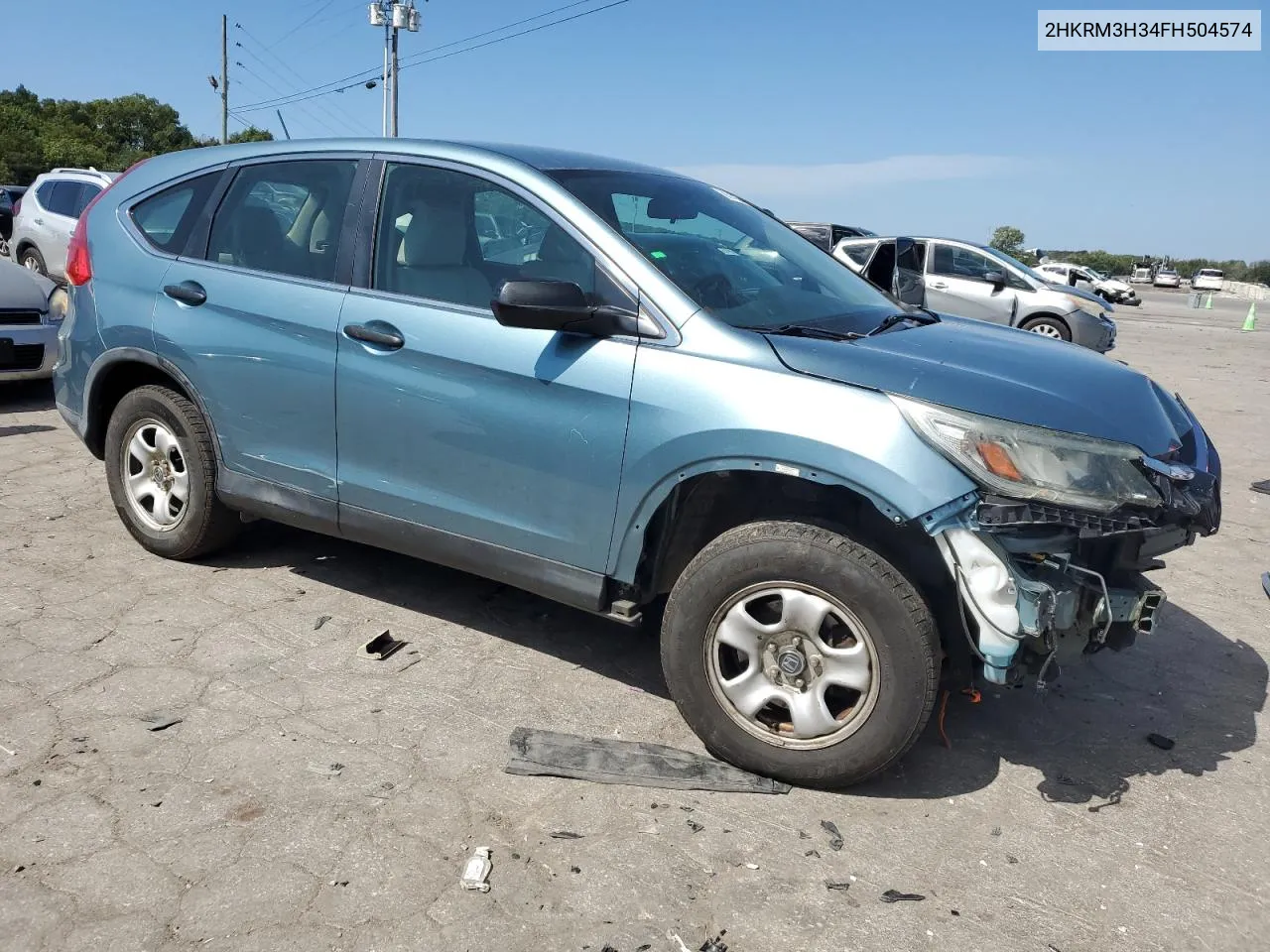 2HKRM3H34FH504574 2015 Honda Cr-V Lx