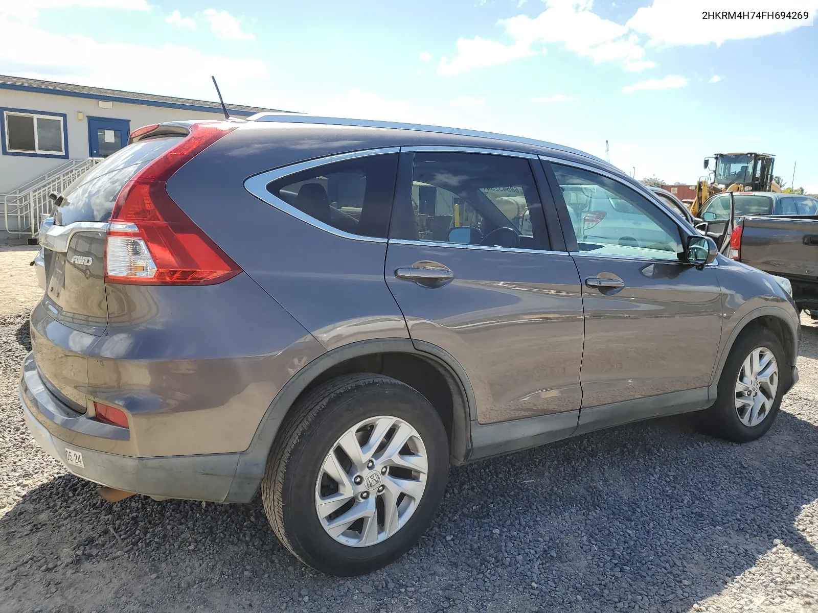 2HKRM4H74FH694269 2015 Honda Cr-V Exl