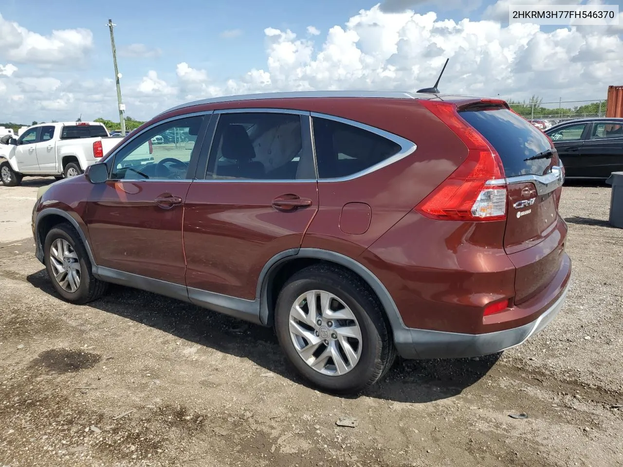 2015 Honda Cr-V Exl VIN: 2HKRM3H77FH546370 Lot: 68545434