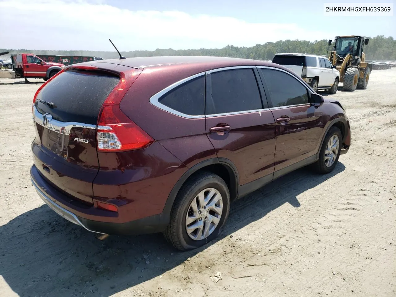 2HKRM4H5XFH639369 2015 Honda Cr-V Ex