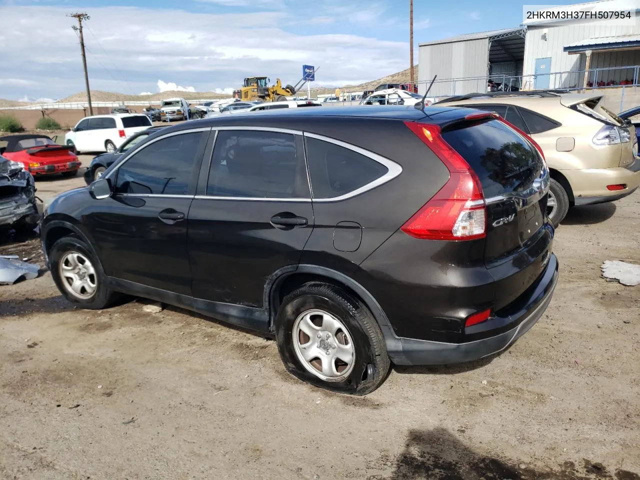 2015 Honda Cr-V Lx VIN: 2HKRM3H37FH507954 Lot: 68684434