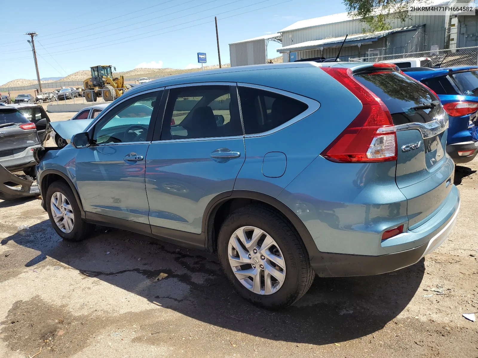 2HKRM4H71FH664582 2015 Honda Cr-V Exl