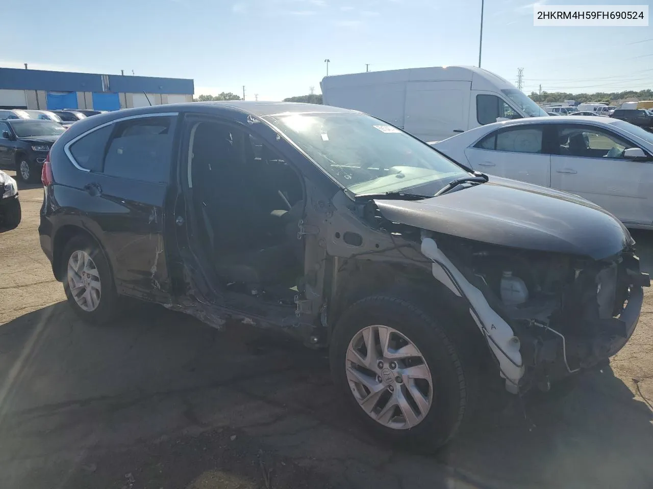 2HKRM4H59FH690524 2015 Honda Cr-V Ex