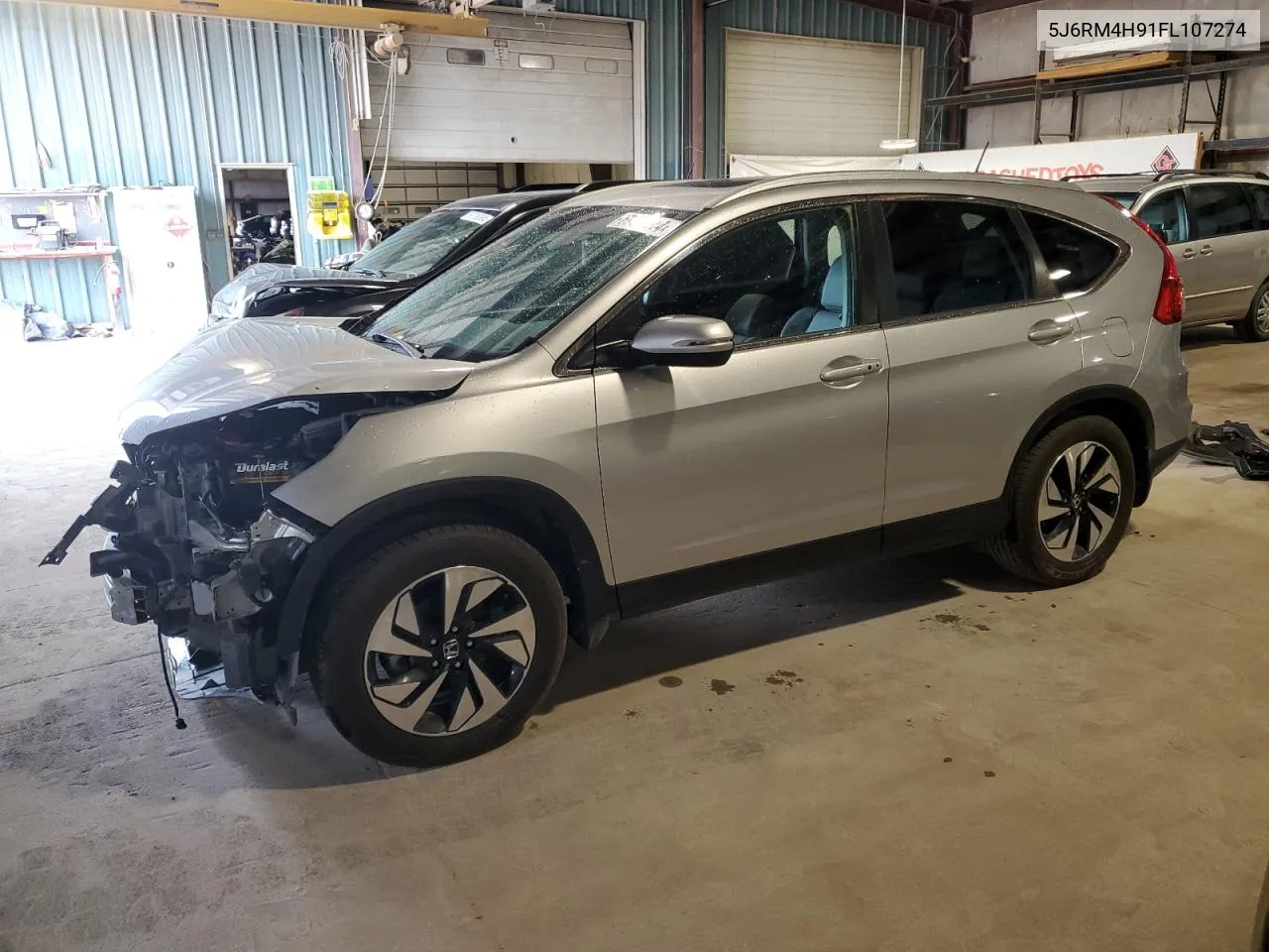 2015 Honda Cr-V Touring VIN: 5J6RM4H91FL107274 Lot: 69105714