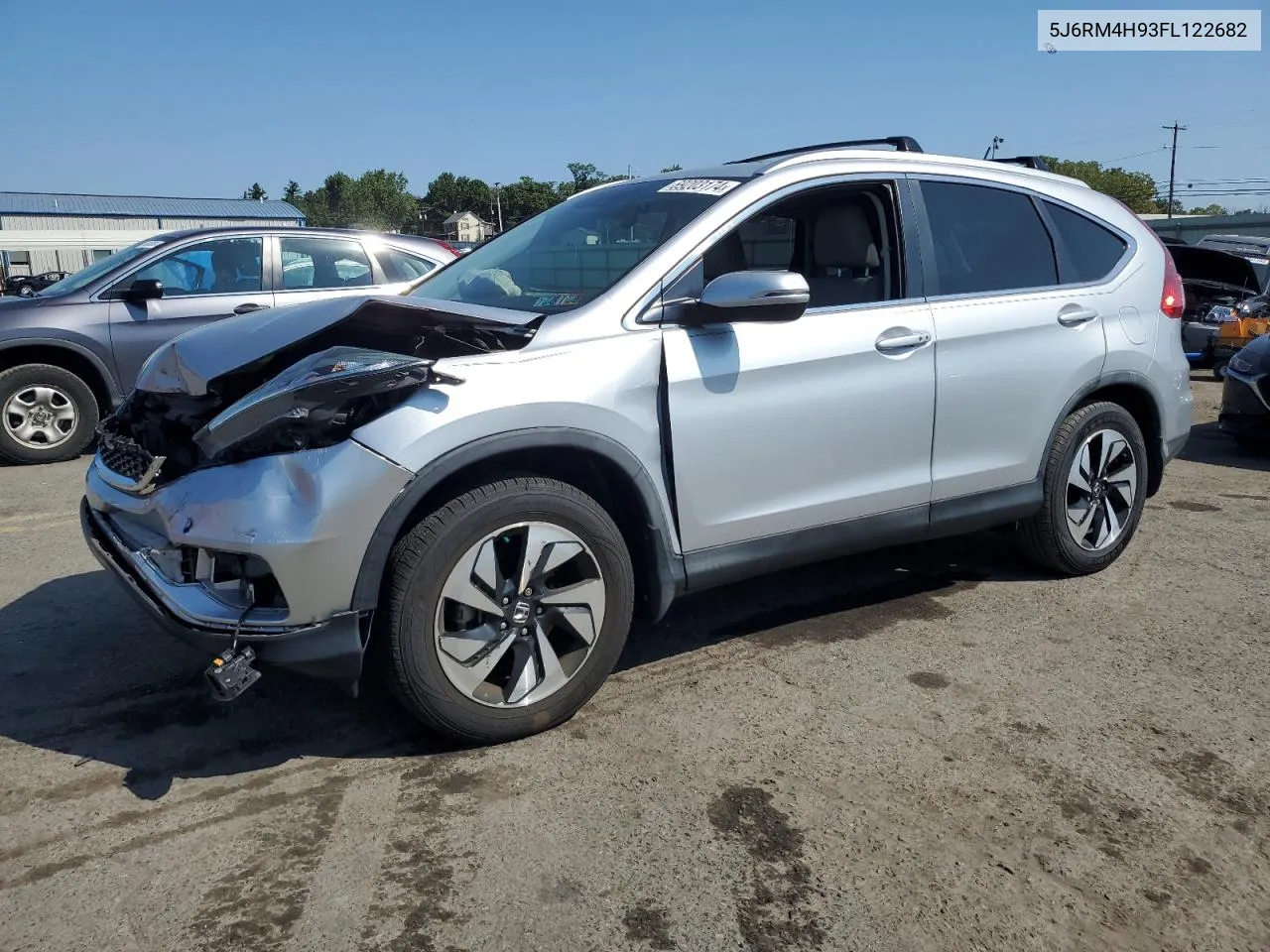 2015 Honda Cr-V Touring VIN: 5J6RM4H93FL122682 Lot: 69203174