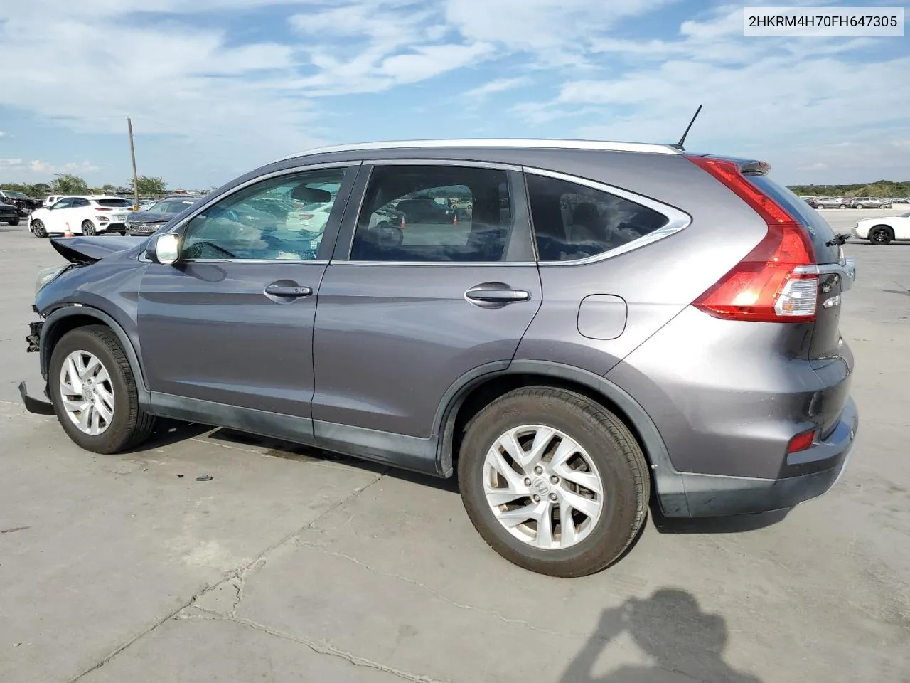 2HKRM4H70FH647305 2015 Honda Cr-V Exl