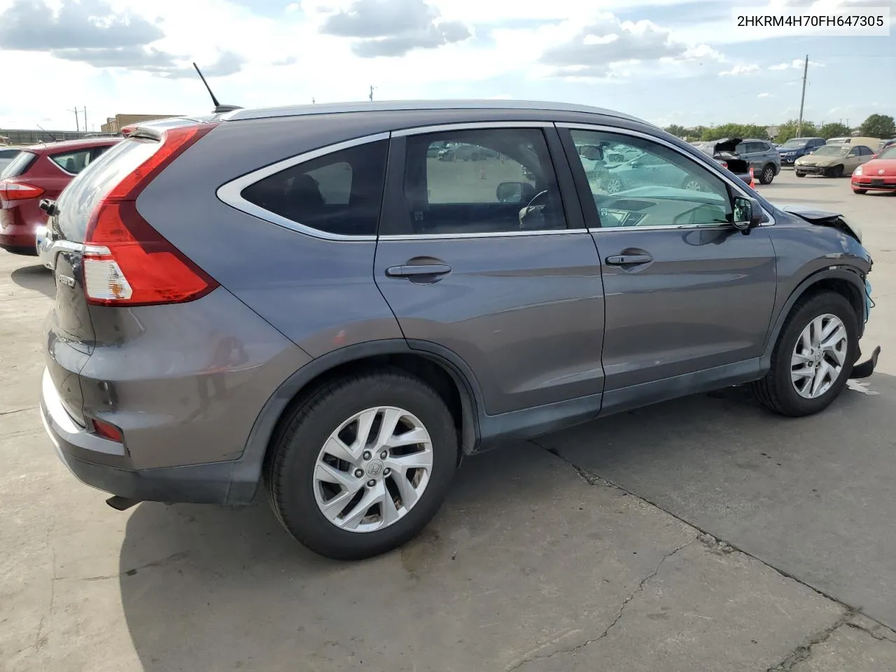 2HKRM4H70FH647305 2015 Honda Cr-V Exl