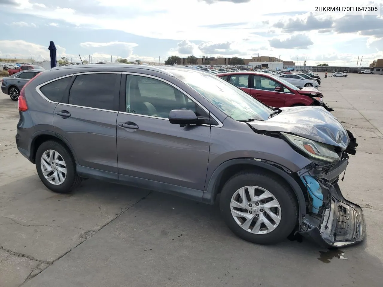 2015 Honda Cr-V Exl VIN: 2HKRM4H70FH647305 Lot: 69220264