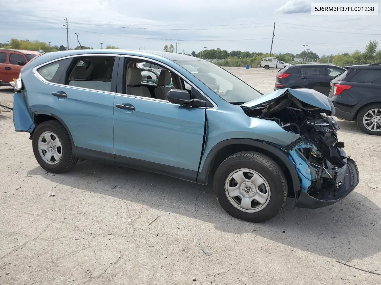 2015 Honda Cr-V Lx VIN: 5J6RM3H37FL001238 Lot: 69281234