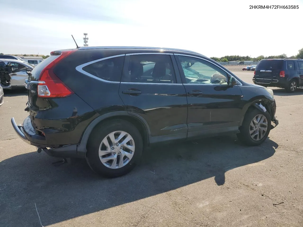 2HKRM4H72FH663585 2015 Honda Cr-V Exl