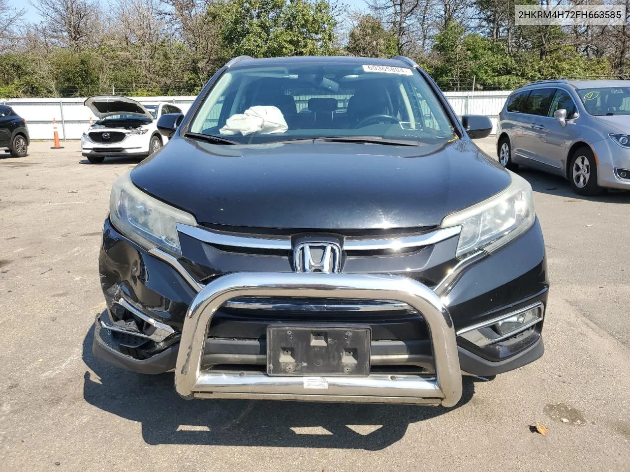 2HKRM4H72FH663585 2015 Honda Cr-V Exl