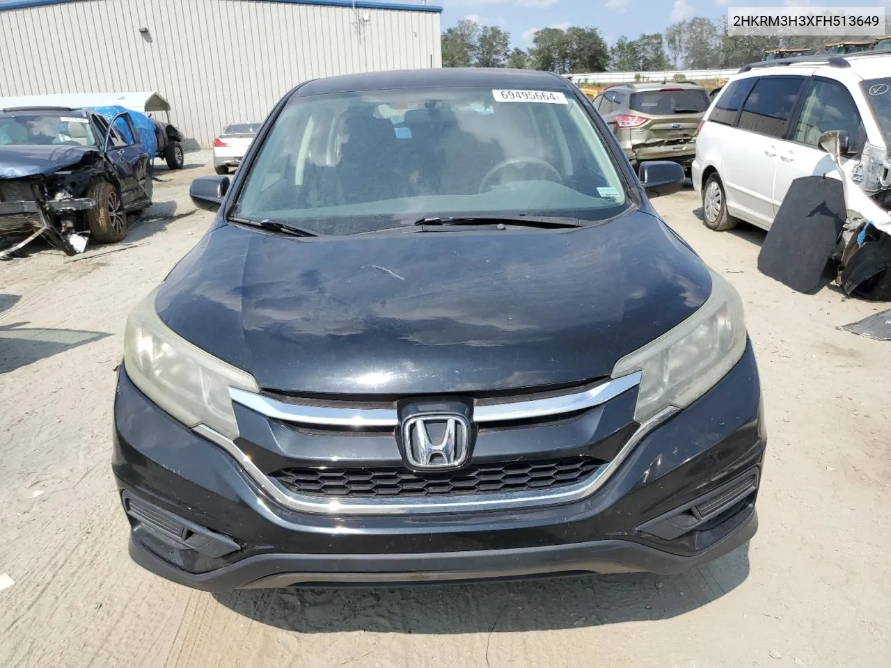 2015 Honda Cr-V Lx VIN: 2HKRM3H3XFH513649 Lot: 69495664