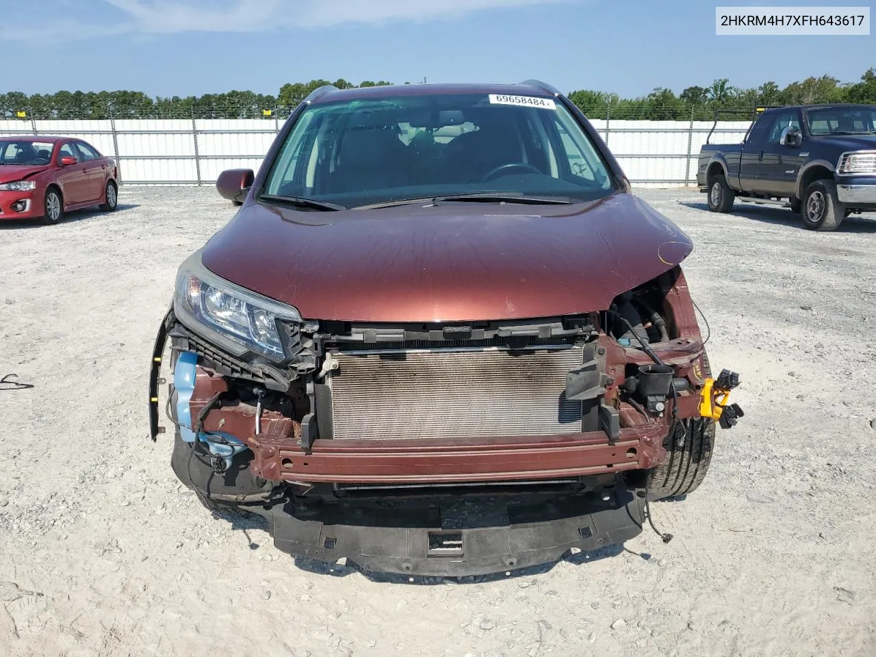 2HKRM4H7XFH643617 2015 Honda Cr-V Exl