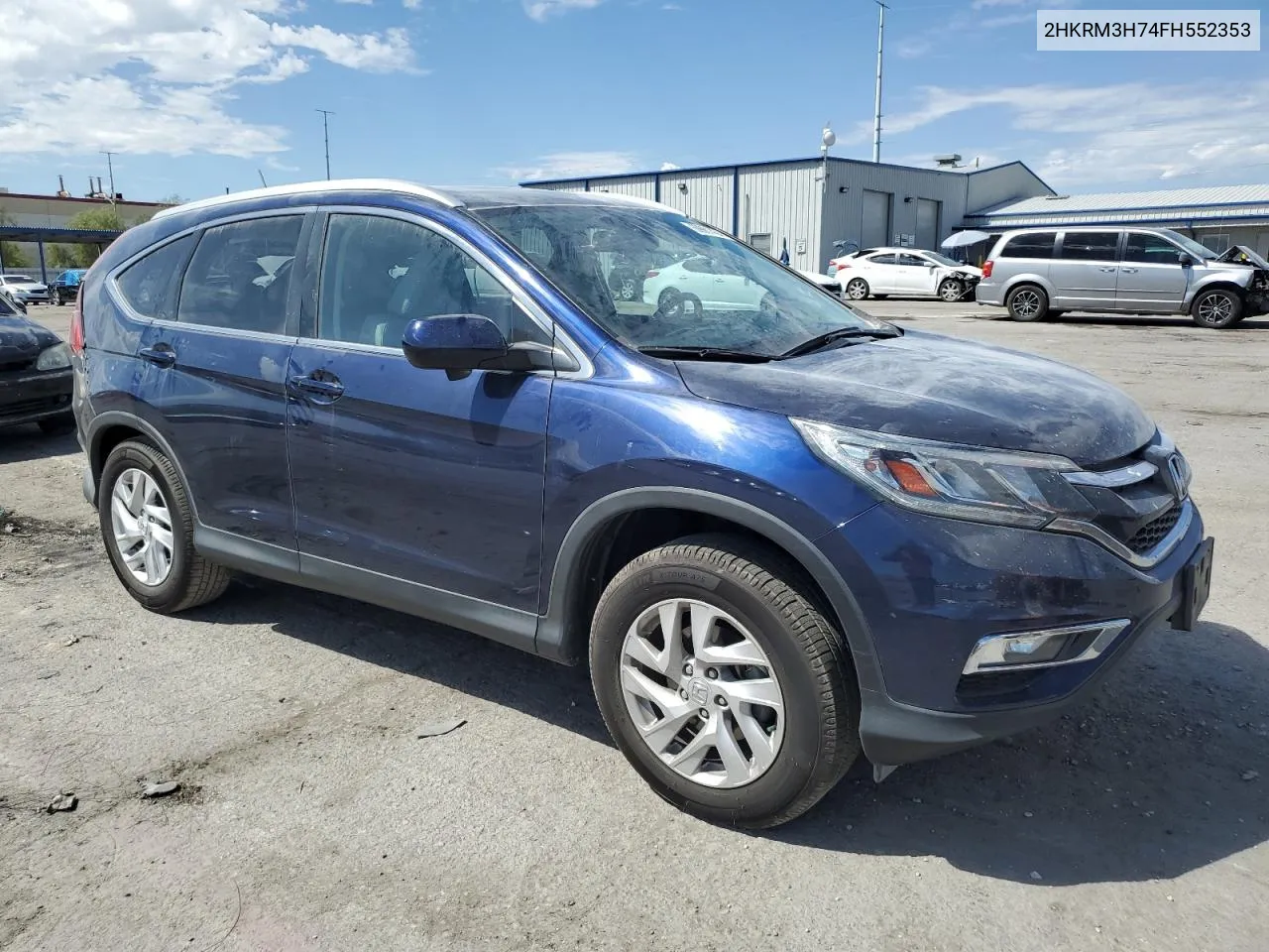 2HKRM3H74FH552353 2015 Honda Cr-V Exl