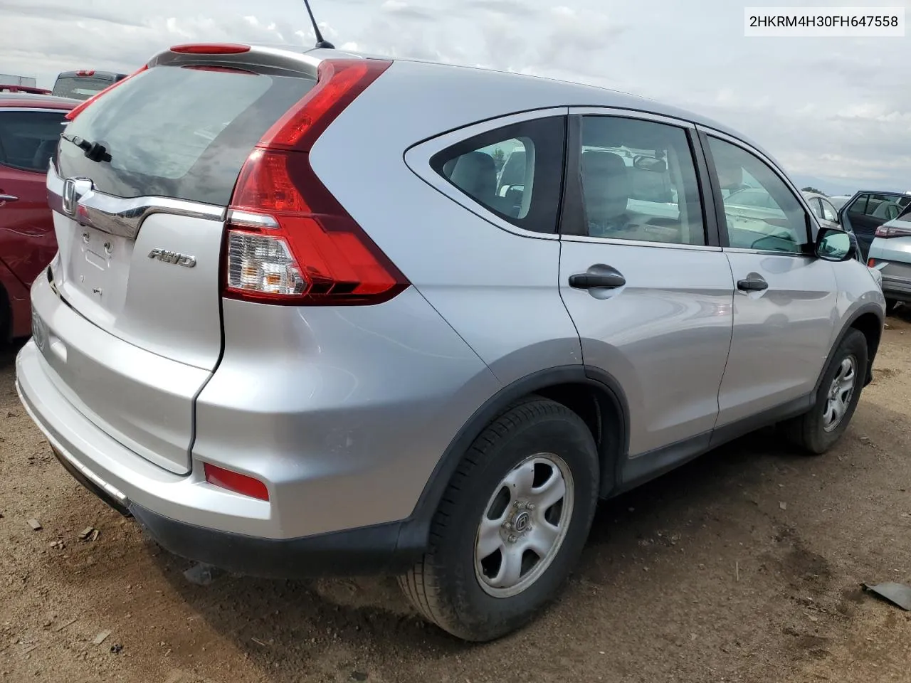 2HKRM4H30FH647558 2015 Honda Cr-V Lx