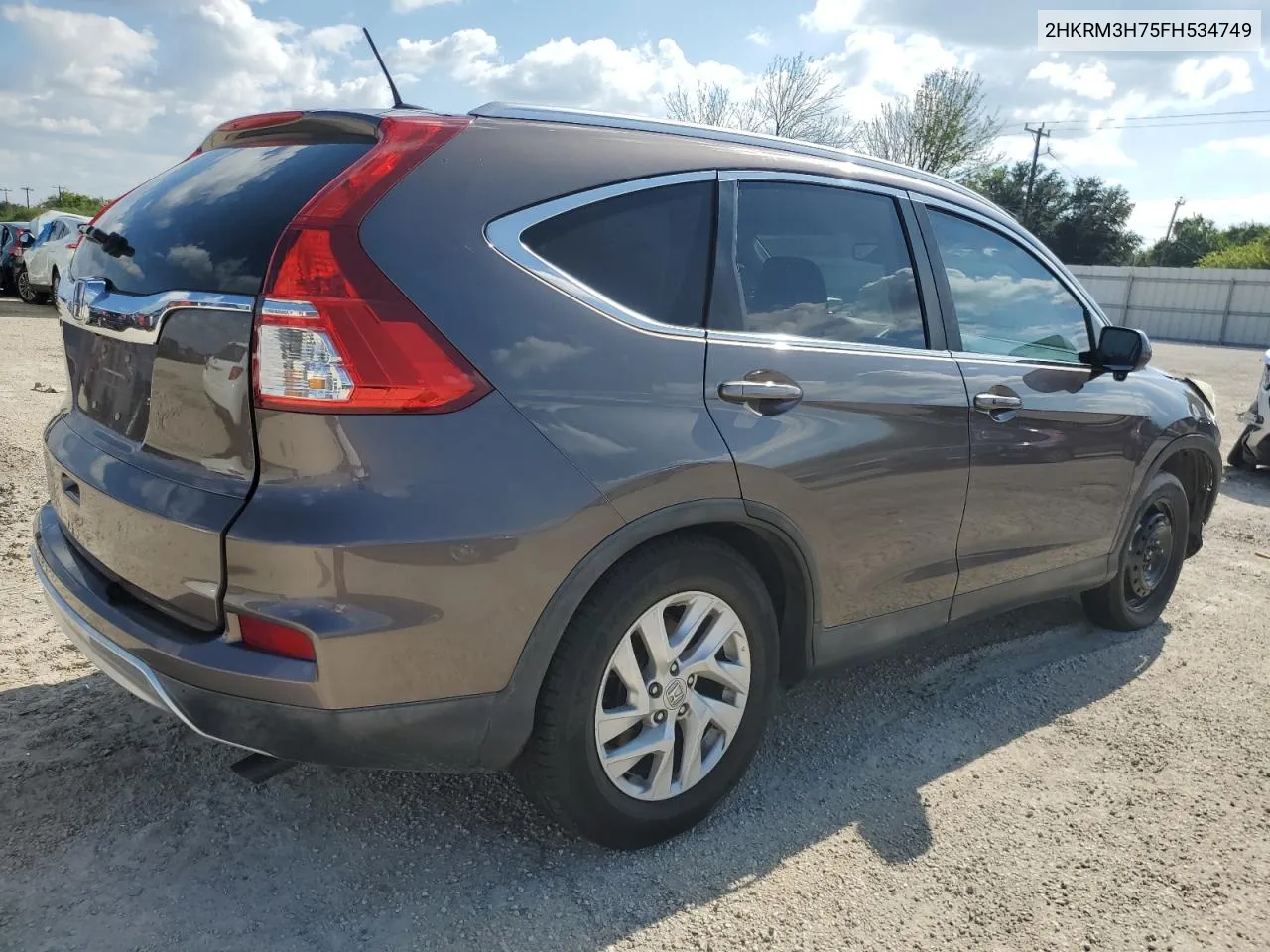 2HKRM3H75FH534749 2015 Honda Cr-V Exl