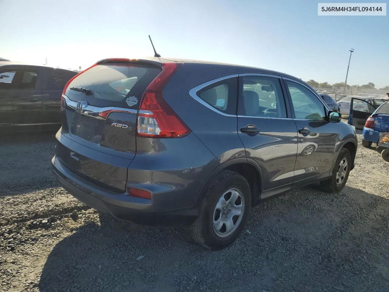 5J6RM4H34FL094144 2015 Honda Cr-V Lx