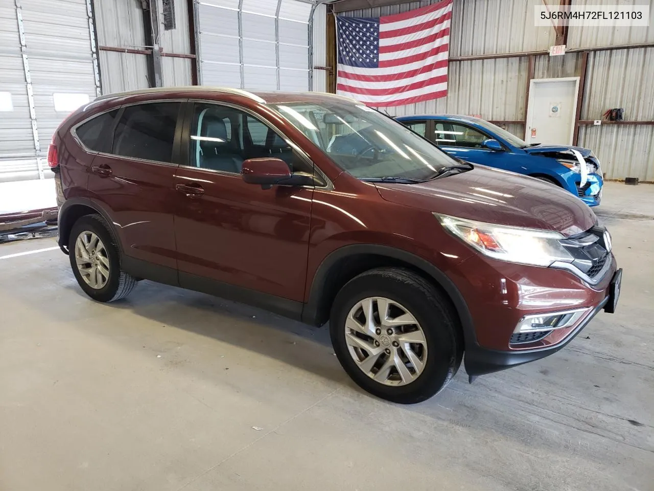 2015 Honda Cr-V Exl VIN: 5J6RM4H72FL121103 Lot: 70224834