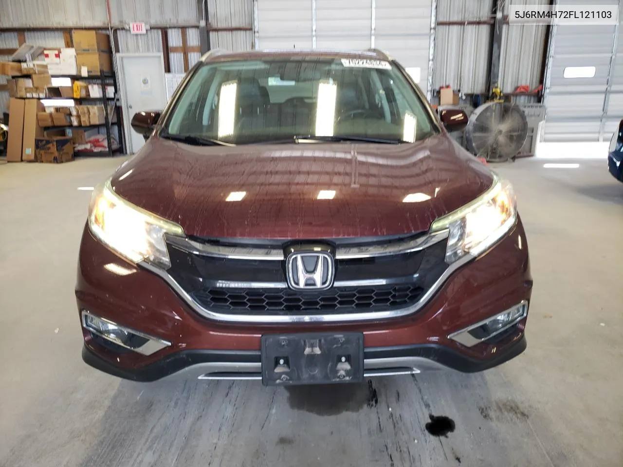 2015 Honda Cr-V Exl VIN: 5J6RM4H72FL121103 Lot: 70224834