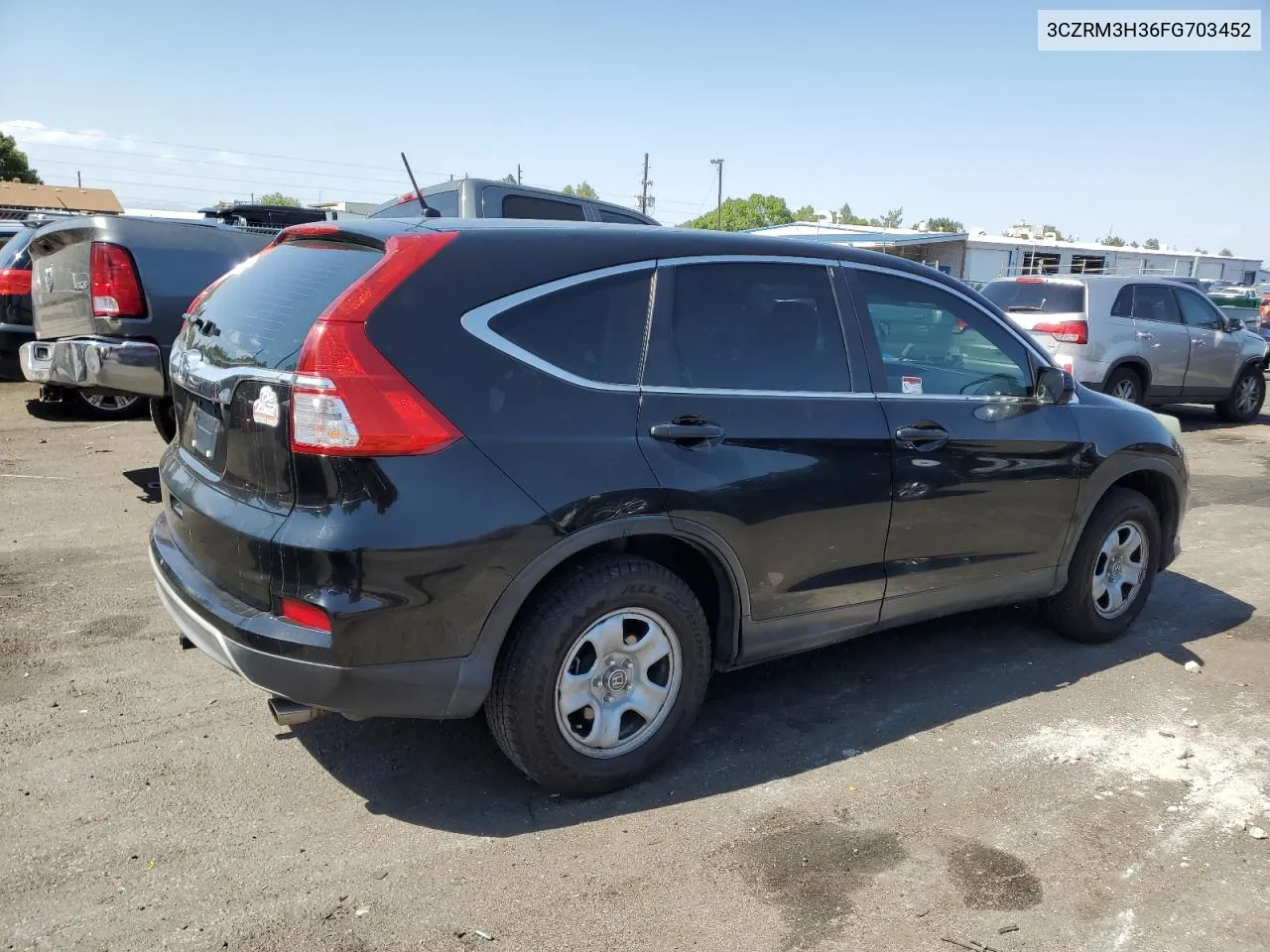 2015 Honda Cr-V Lx VIN: 3CZRM3H36FG703452 Lot: 70229104