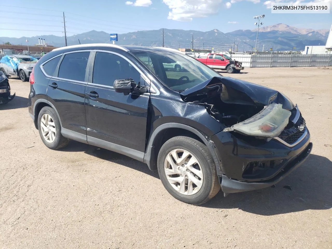 2HKRM3H75FH513190 2015 Honda Cr-V Exl