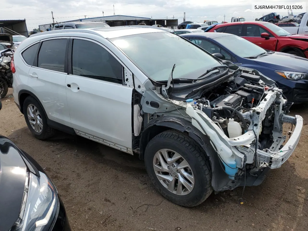 5J6RM4H78FL015206 2015 Honda Cr-V Exl