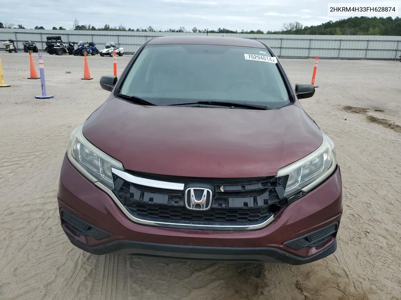 2015 Honda Cr-V Lx VIN: 2HKRM4H33FH628874 Lot: 70294014