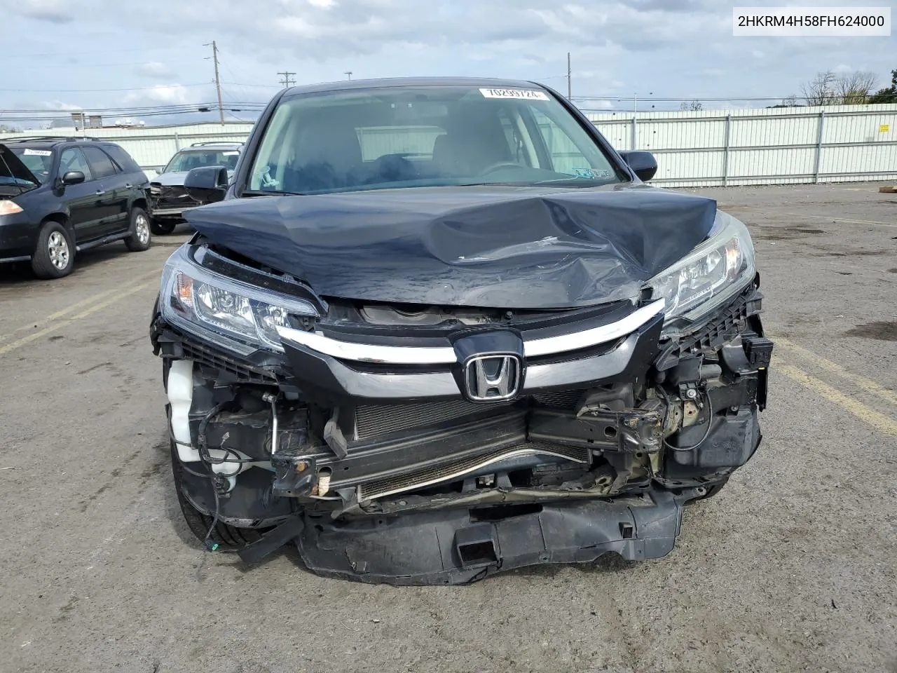 2HKRM4H58FH624000 2015 Honda Cr-V Ex