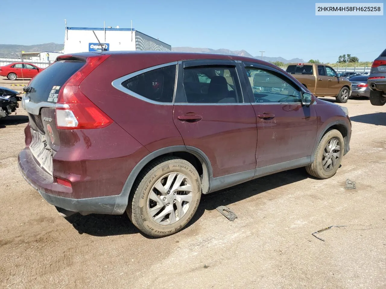 2HKRM4H58FH625258 2015 Honda Cr-V Ex