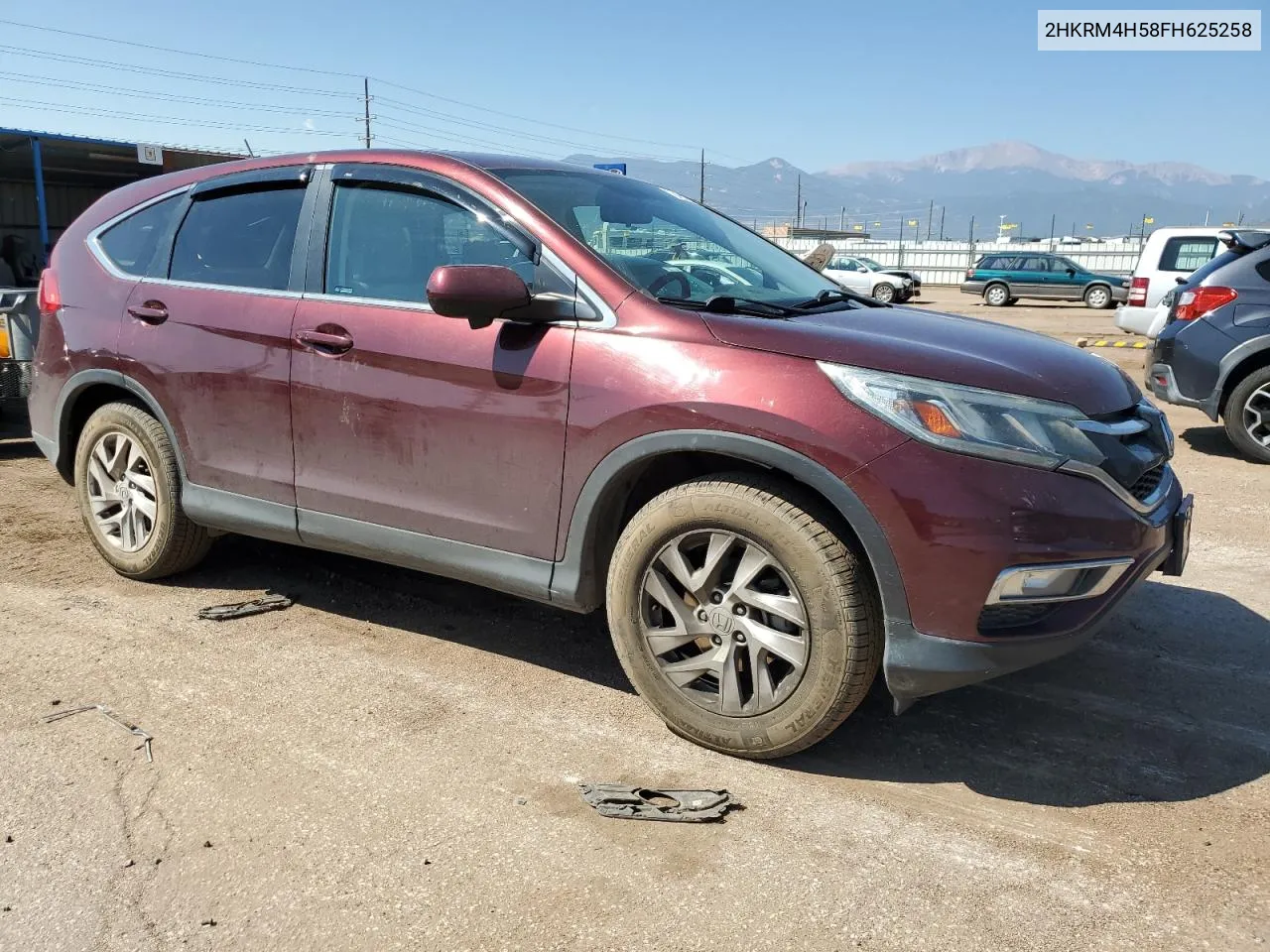 2HKRM4H58FH625258 2015 Honda Cr-V Ex