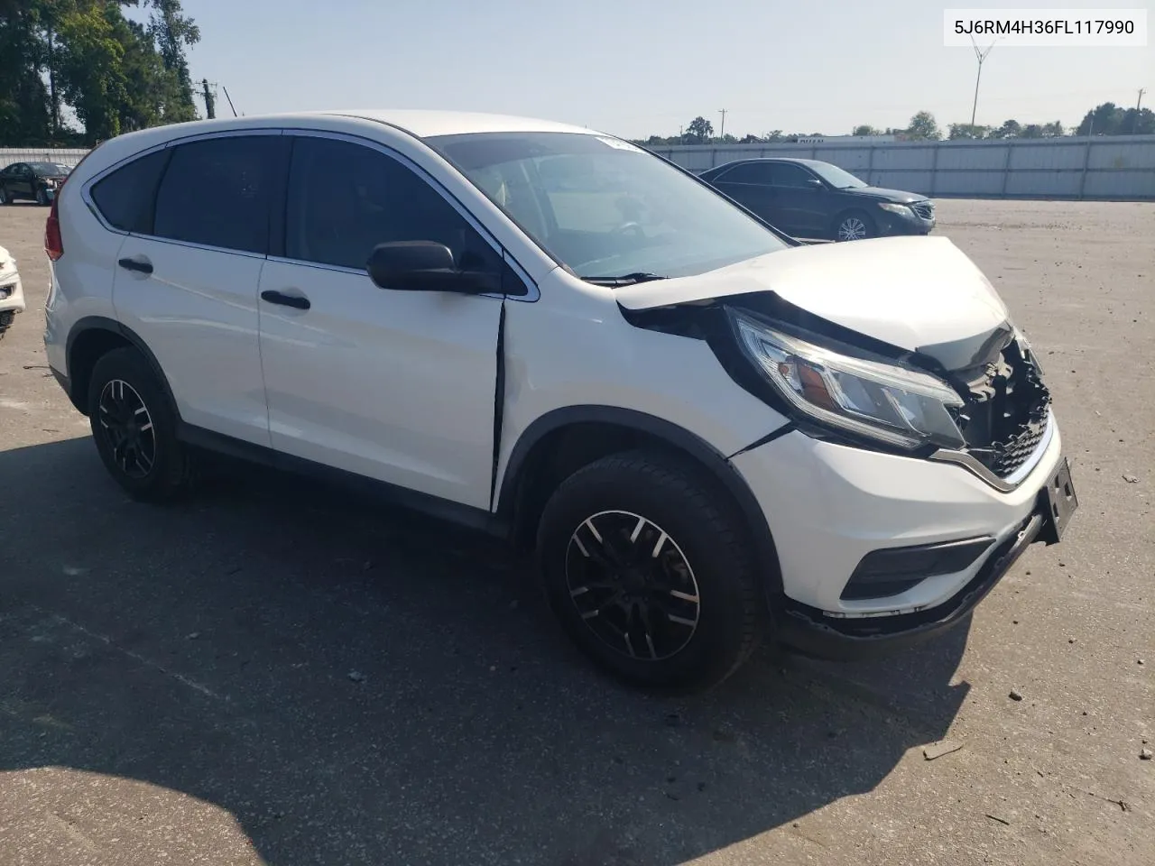 5J6RM4H36FL117990 2015 Honda Cr-V Lx