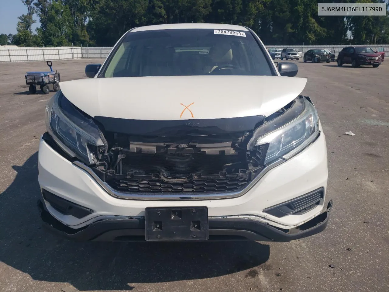 5J6RM4H36FL117990 2015 Honda Cr-V Lx