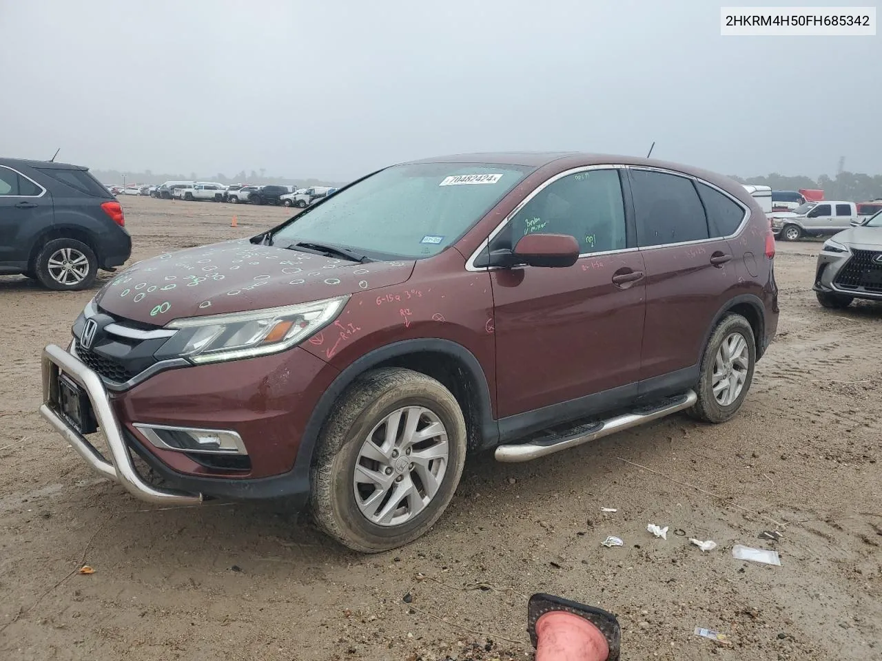 2015 Honda Cr-V Ex VIN: 2HKRM4H50FH685342 Lot: 70482424