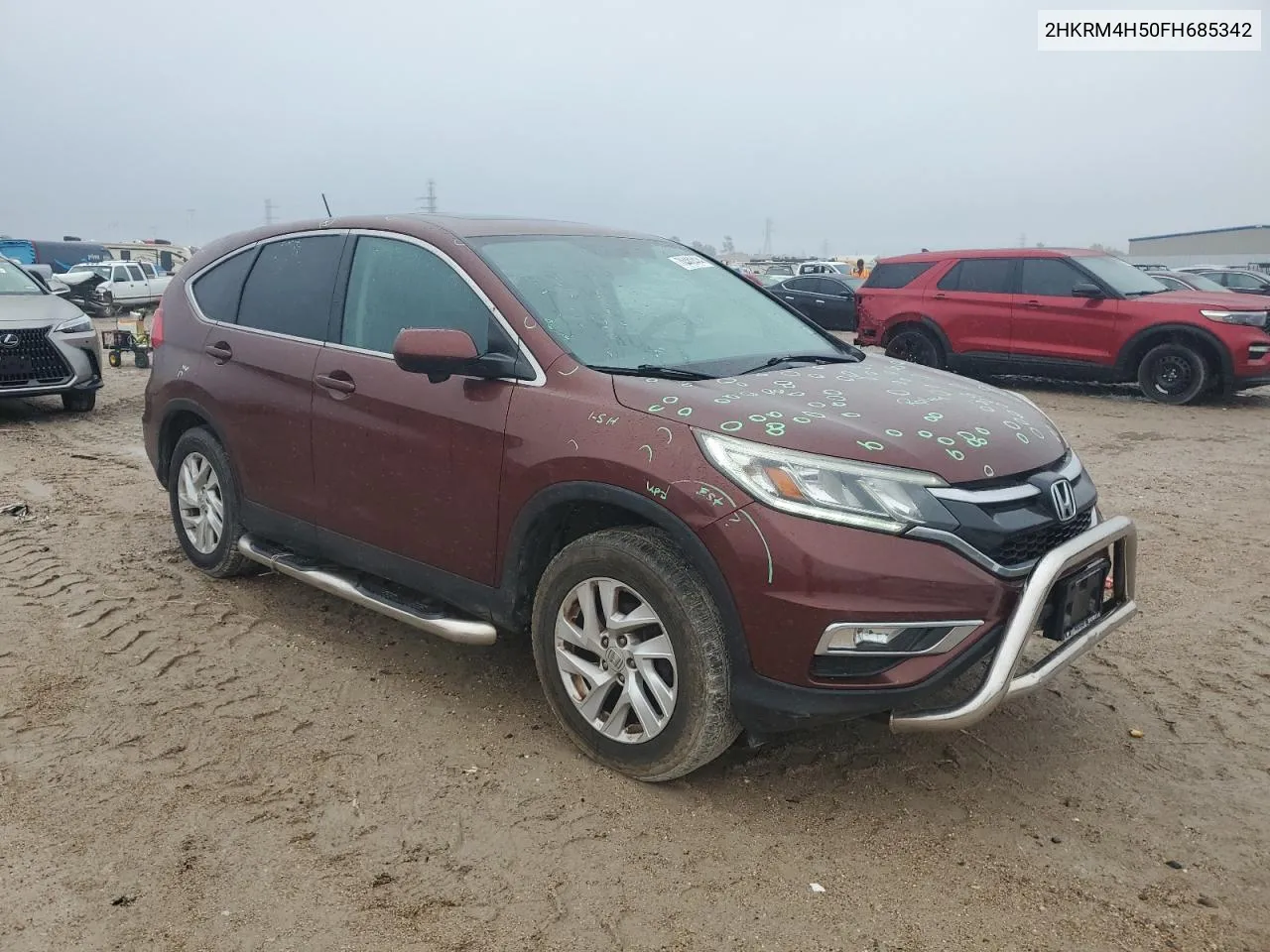 2HKRM4H50FH685342 2015 Honda Cr-V Ex