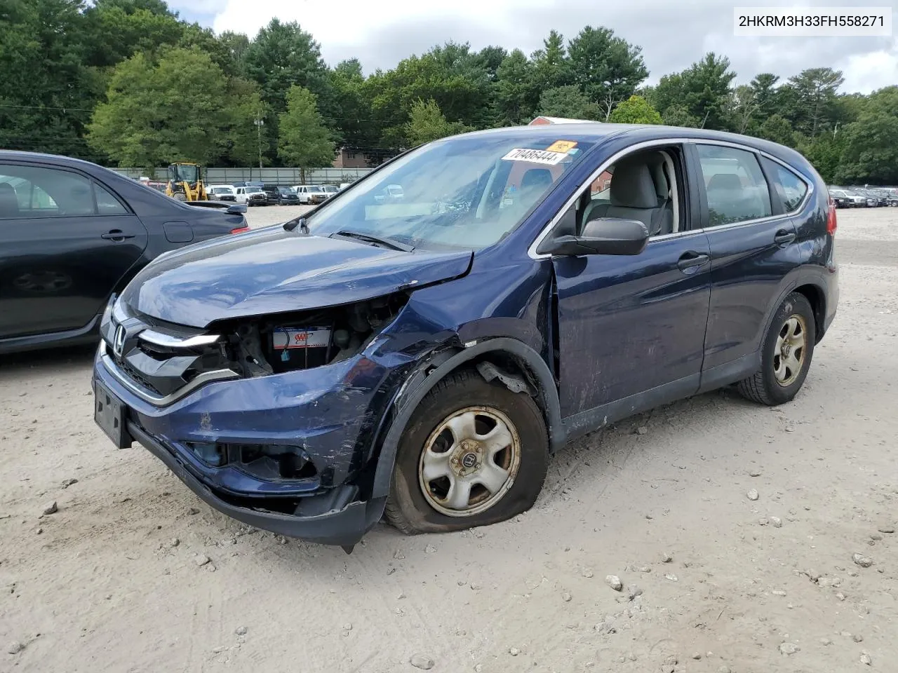 2015 Honda Cr-V Lx VIN: 2HKRM3H33FH558271 Lot: 70486444