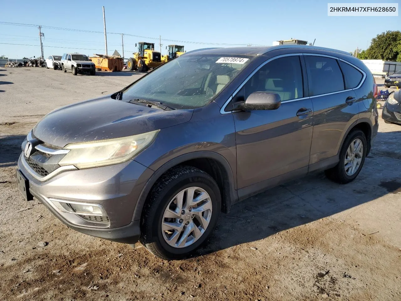 2HKRM4H7XFH628650 2015 Honda Cr-V Exl