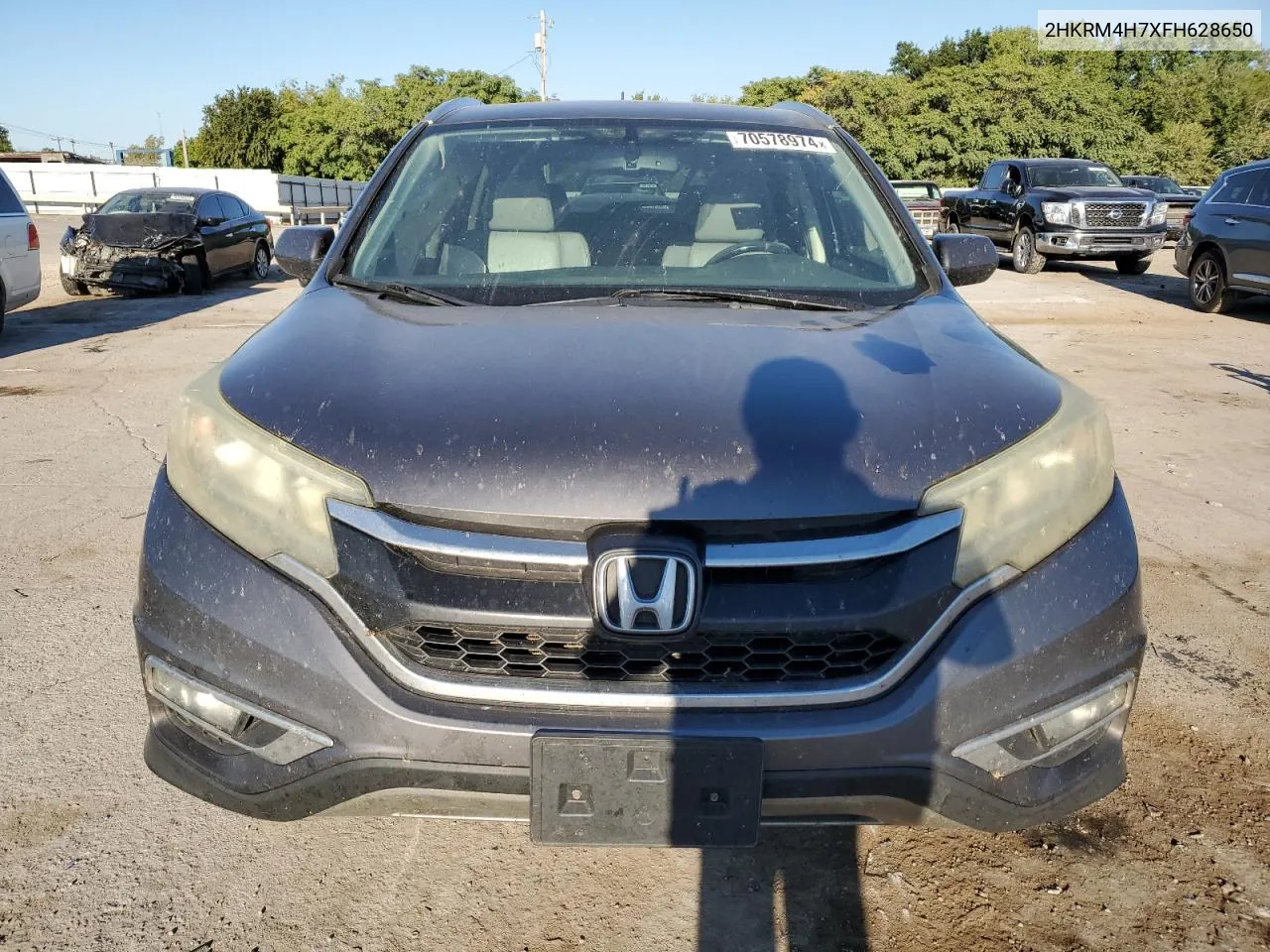 2HKRM4H7XFH628650 2015 Honda Cr-V Exl