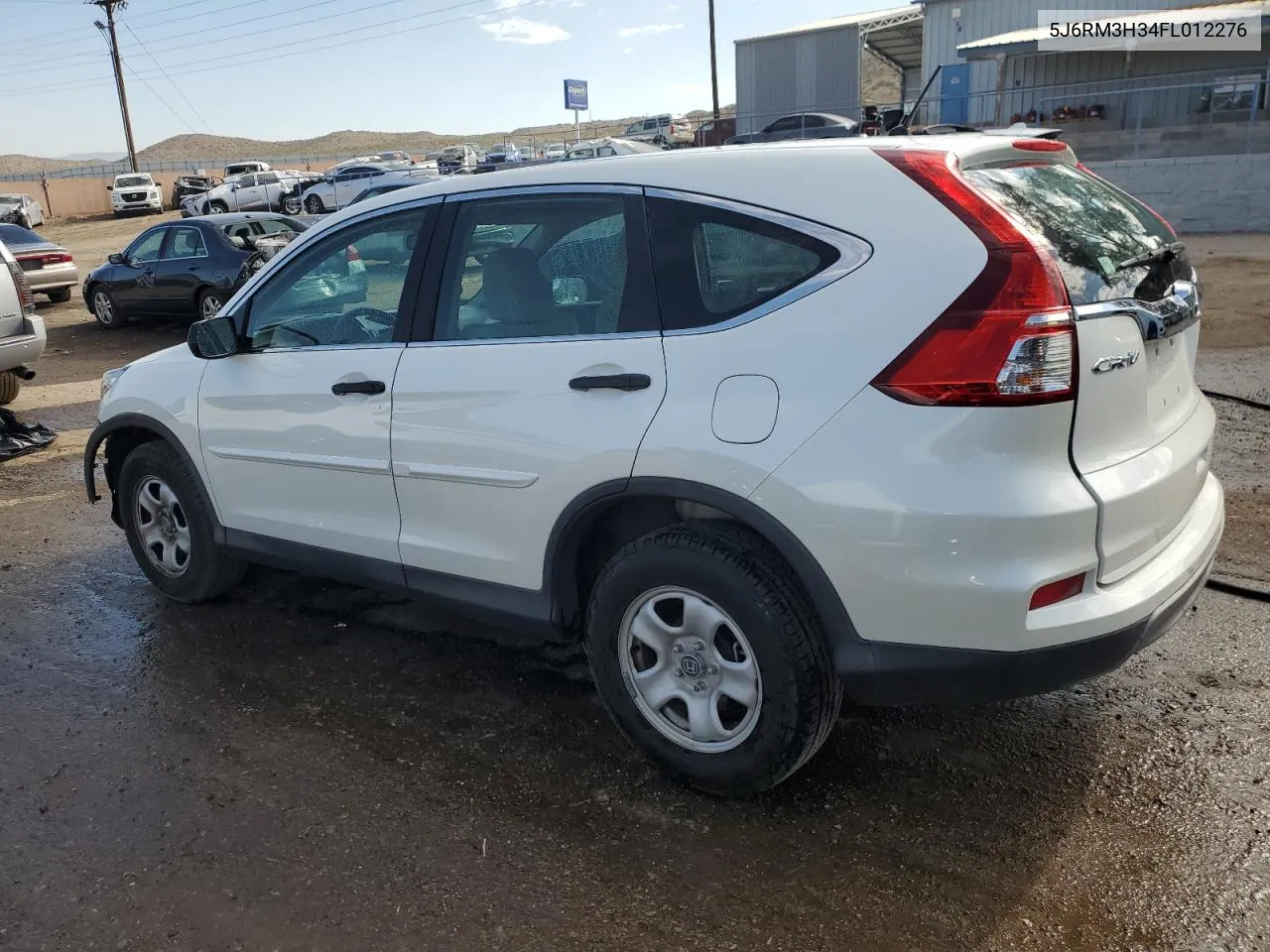 2015 Honda Cr-V Lx VIN: 5J6RM3H34FL012276 Lot: 70649504