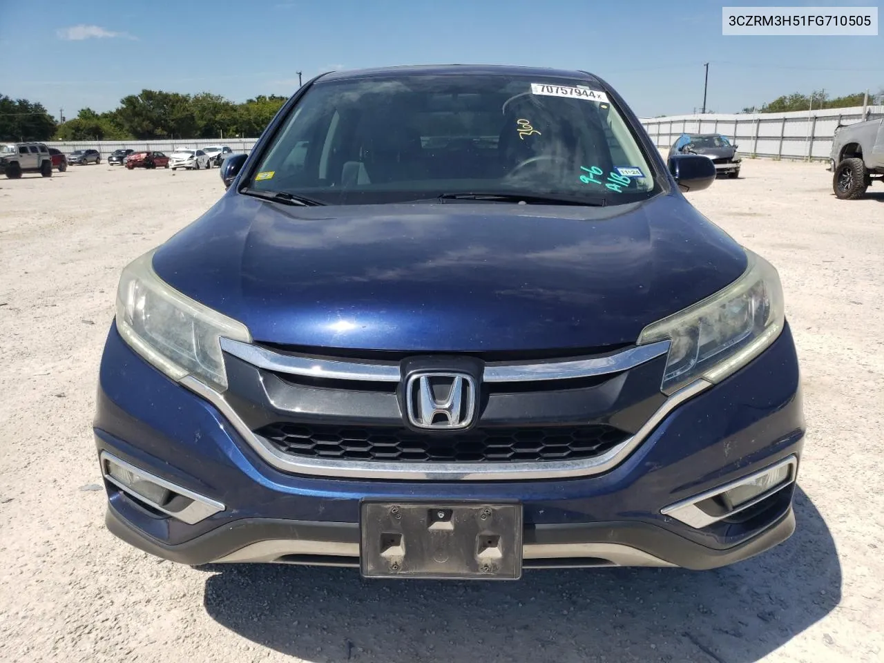 2015 Honda Cr-V Ex VIN: 3CZRM3H51FG710505 Lot: 70757944