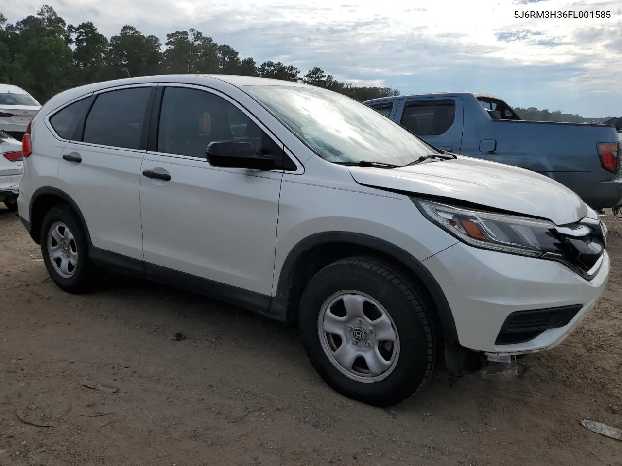 2015 Honda Cr-V Lx VIN: 5J6RM3H36FL001585 Lot: 70866634