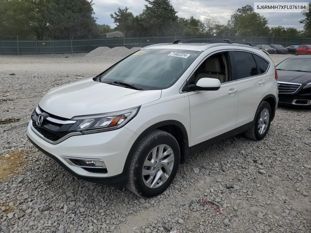 2015 Honda Cr-V Exl VIN: 5J6RM4H7XFL076184 Lot: 71002224